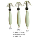 Luminous Fishhook Accessories Squid Bait Hook Tackles Tools for Fisherman Angler