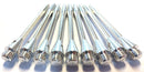 9 x ALLOY ALUMINIUM 1/4 Thread DARTS STEMS / SHAFTS Medium (3 sets) 45mm length
