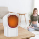 Space Heater Indoor Electric Fast Heating Small Ceramic Heater (White) Newly