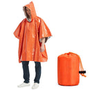 Emergency Raincoat Poncho Thermal Rainwear Blankets Survival Camping Equipment
