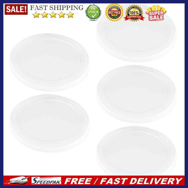 5pcs Reusable Food Storage Tin Cover Cans Lids Round Dog Cat Canned Sealer