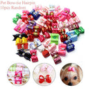 Puppy Accessories Bow-tie Lace Hairpin Pet Headwear Dog Bowknot Pet Supplies