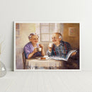 Afternoon Tea Oil Painting By Numbers Kit DIY Frameless Picture Art Craft Newly