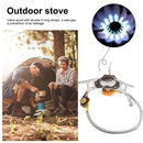 Outdoor Gas Stove Camping Folding Picnic Cooking Portable Split Stove (B)