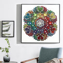 5D DIY Special-shaped Diamond Painting Circle Cross Stitch Wall Art (R8202)