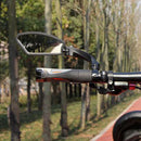 Bicycle Rear View Mirror 360 Rotation HD Anti-Shock Glass Lens (Left) Newly