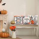 Halloween Pillow Covers Pumpkin Linen Cushion Case for Sofa Couch Decoration