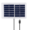 5 Modes 20 COB LED Solar Light USB Rechargeable Bulb Lamp (Solar Board Newly