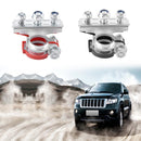 2pcs Car Battery Wire Cable Terminals Clamps Clips Connectors Universal Newly