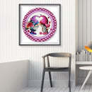 DIY Diamond Painting Valentines Day Goblin Round Drill Art Picture (L2833) Newly