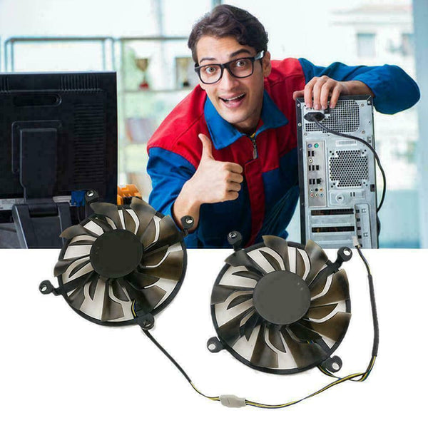 PC Computer Cooling Fans Suitable For ZOTAC P106-100 Y2P0 ZT-M10600A-10B M4R6