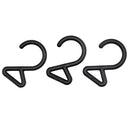 50x Z-Shaped Hanging Hook Pot Pan Holder for Outdoor Camping Picnic (2.5cm)