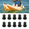 Windshield Water Sports Accessories Kayak Blind Fasteners Nuts Rubber Grommets