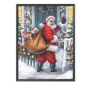 Full Cross Stitch 11CT Sending Gift Santa Counted Embroidery DIY Needlework Kits