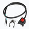 7/8in 22mm Motorcycle Handlebar Push Button Start Horn ON OFF Kill Switch