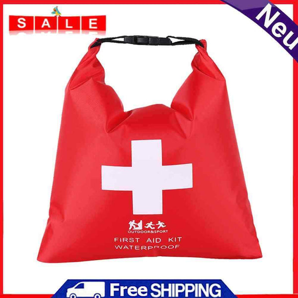 1.2L Outdoor Waterproof Trekking Rafting First Aid Bag Emergency Kits