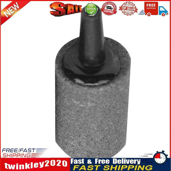 10pcs Cylinder Aquarium Bubble Airstones Fish Tank Oxygen Aerator (Grey) Newly