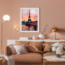 Eiffel Tower 40x50cm Oil Paint By Numbers Picture DIY M437