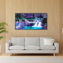 Forest Waterfall Frameless Picture Oil Paint By Numbers Hand Painted Pictur