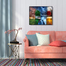 40x50cm Four Seasons DIY Oil Painting By Numbers Acrylic Paints On Canvas