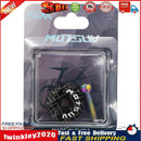 MTB Bike Headset Cover w/ Screw Bicycle Fork Tube Stem Cap Covers (Black) Newly