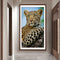 5D DIY Full Round Drill Diamond Painting Big Lion Animal Art Handmade Hanging
