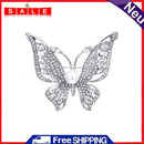 Girls Butterfly Diamond Brooches Luxury Sparkling Corsage Women Accessories