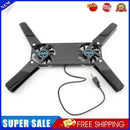 Laptop Cooler with 2 Fans USB Powered Foldable Cooling Pad for Notebook PC