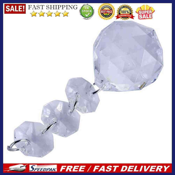 10pcs Acrylic Crystal Bead Garland Chandelier Hanging Wedding Party Decor
