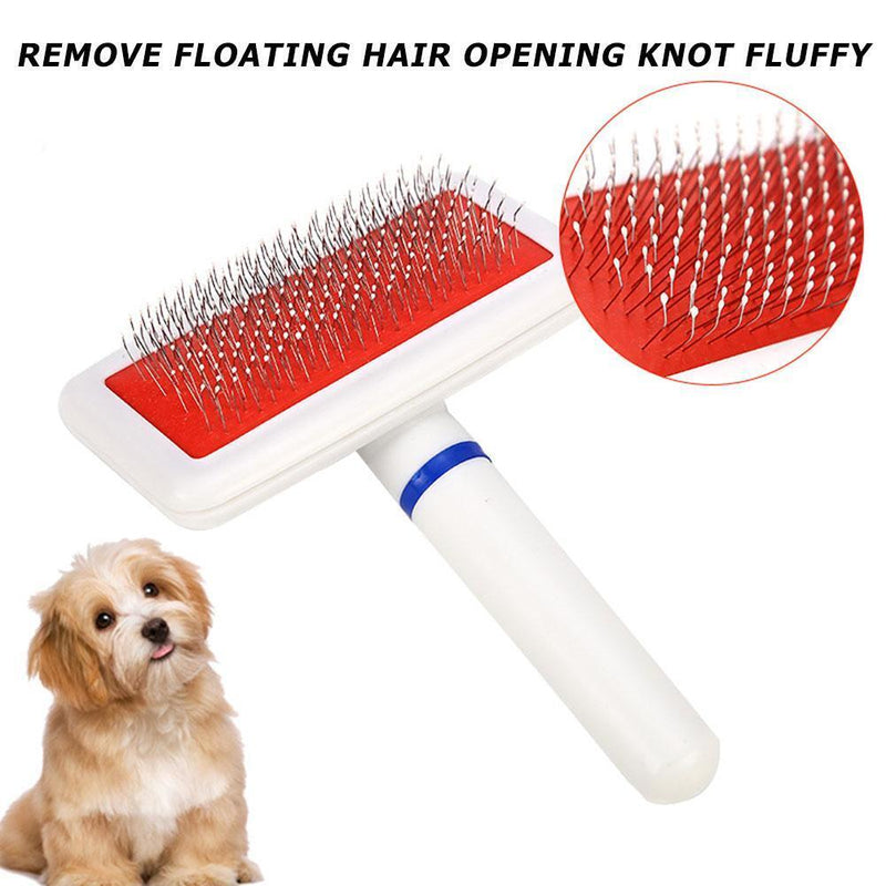 Stainless Steel Needle Comb for Dog Hair Remover Brush Pets Beauty Grooming Tool