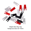 Shaft Archery Plastic Arrow Internal Nocks S-Size Archery Bow Tails Replacement