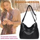 Daily Mom Crossbody Purse Bags Portable PU Leather Multi-pocket Shoulder Satchel