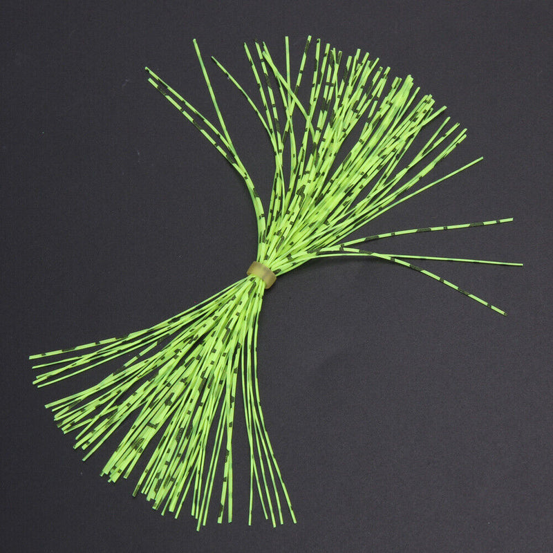 12 Bundles Silicone Legs Barred Color Flake Squid Lure Thread Newly