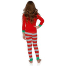 Parent-Child Cartoon Pajamas Kids 2pcs Christmas Men Women Letters Clothes Sets