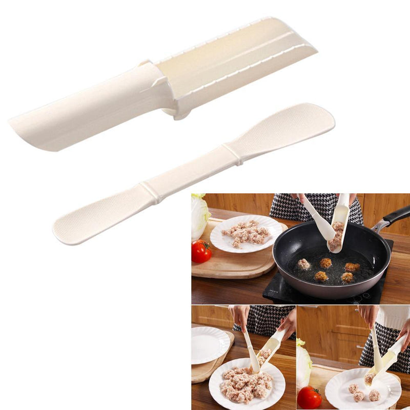 Kitchen Innovative Small Tool DIY Meatball Fish Ball Maker Spoon Meat Shove