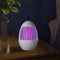 Silent Mosquito Killer LED UV Lamp Fly Bug Insect Trap Night Light (White) Newly