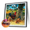 Seawang 5D DIY Full Drill Diamond Paintings Scenery Cross Stitch Embroidery Mosaic Pa