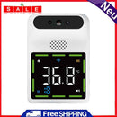 Digital Non-Contact Infrared Thermometer Wall Mounted LCD Indoor IR Pyrometer