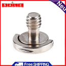 Camera Tripod Head Quick Change Plate Screw 1/4 D-Ring Convert Screw