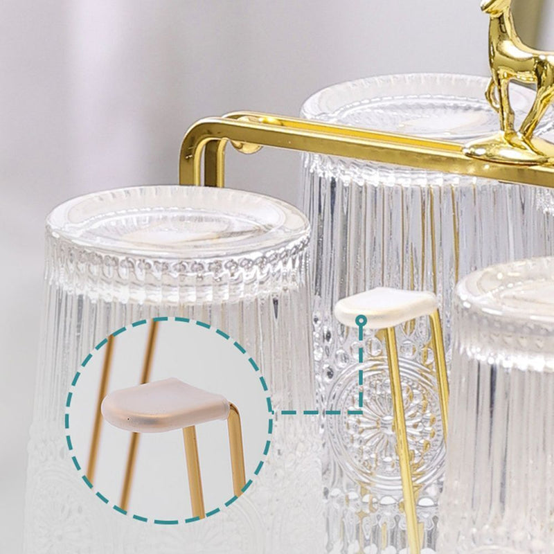 Drying Rack 6 Hook Storage Rack Holder Mug Holder Mug Cups Stand Cup Rack