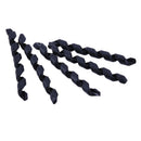 5pcs Bicycle Brake Cable Protector Anti-friction Bike Line Wrap(Black) Newly
