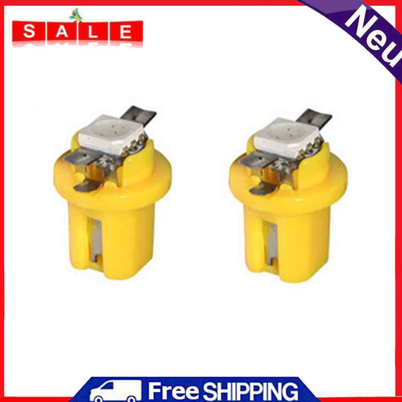 2pcs 5050SMD LED Car Interior Lights Dashboard Indicator Vehicle Instrument Lamp