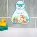 Baby Cartoon Bath Water Toys Hanging Net Ocean Balls Storage Bag (Elephant)