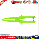 Plastic Fishing Clamp Portable Fishing Pliers Lock Clip Gripper (Green) Newly