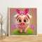 5D Full Round Drill Diamond Painting Cute Pig Mosaic Kits Wall Art (LD457) Newly