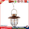Metal Bronze LED Solar Lantern Pendant Waterproof Outdoor Decor Light (03) Newly