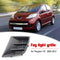 For Peugeot 107 09-12 Front Bumper Fog Lamp Cover Car External Grill Replacement