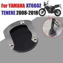Kick Stand Foot Extension Magnifying Pad For YAMAHA XT660Z TENERE 2008-2018