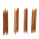 Weave Tool Handles Double Pointed Bamboo 11 Sizes Knitting Needle Cochet Hooks