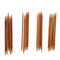 Weave Tool Handles Double Pointed Bamboo 11 Sizes Knitting Needle Cochet Hooks